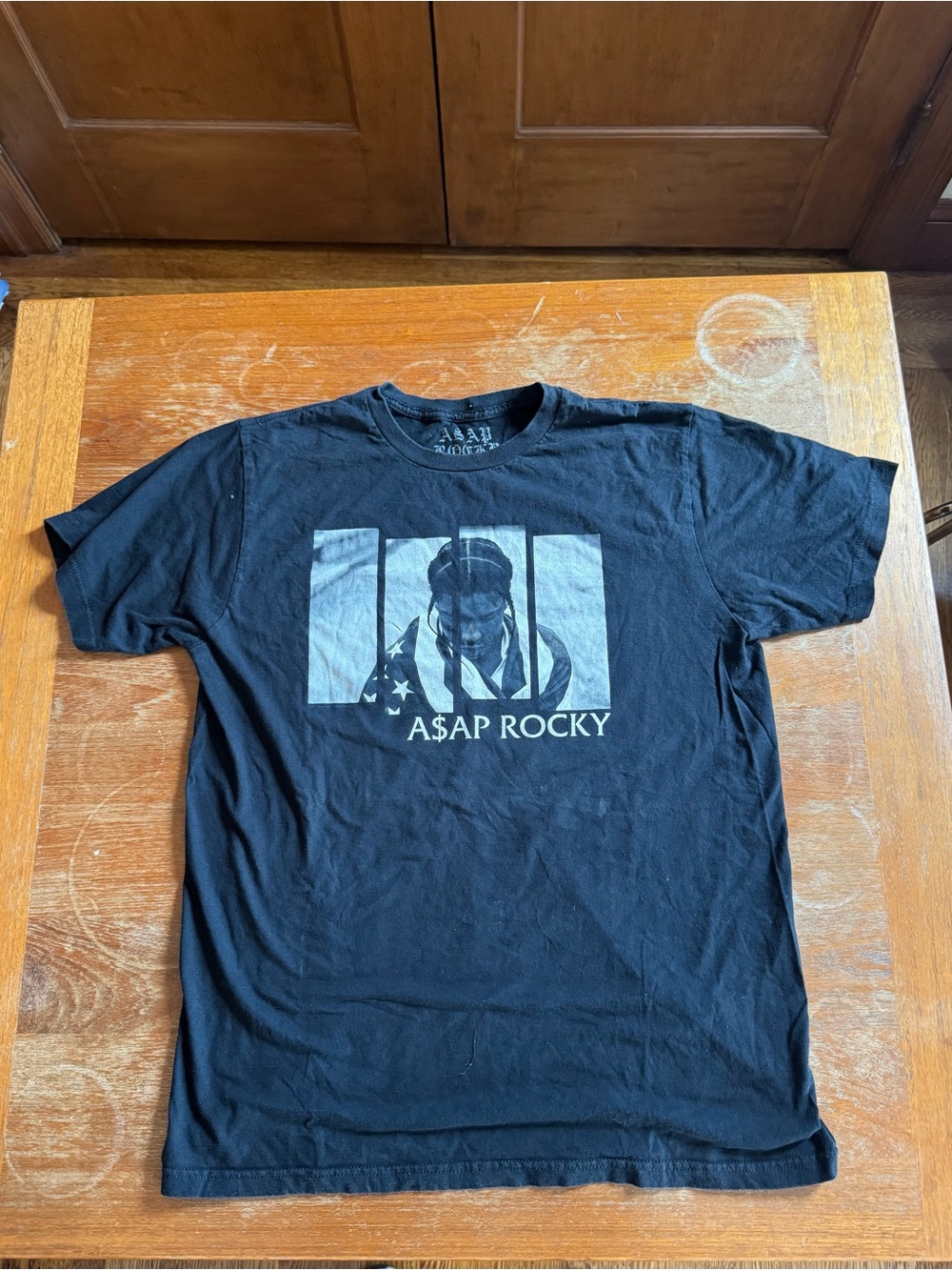 A$AP Rocky Articles of ASAP Black Graphic T-Shirt Men’s XL
